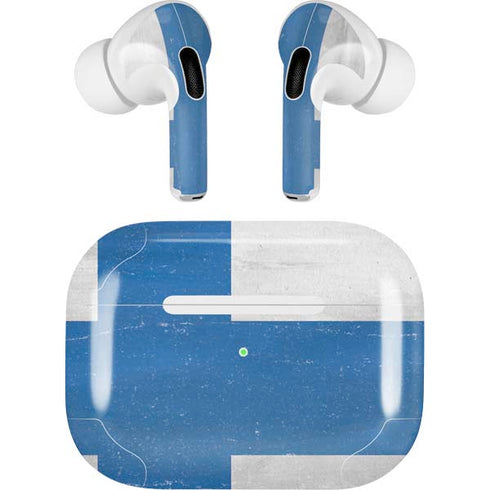 Finland Flag Distressed AirPods Skins